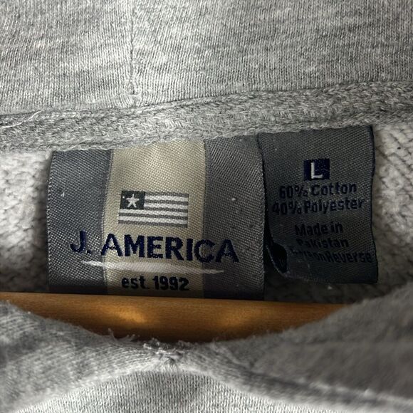 🔥🏈 Vintage OKLAHOMA SOONERS Embroidered Stitched HOODIE Sweatshirt - Men Sz Lg - Picture 6 of 8